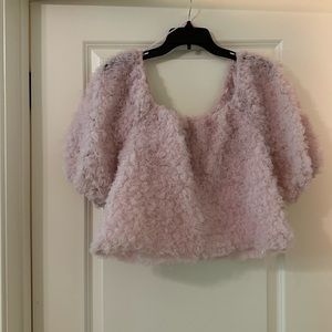 Endless rose light purple floral top